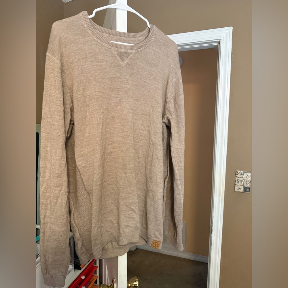 Men's Tan Sweater
